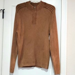 Men's tan sweater